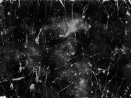 Vintage Black Scratched Grunge Background with Old Film Effect - Abstract Dark Texture for Design and Art - Retro Distressed Weathered Worn Eroded Decay Monochrome Backdrop photo