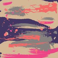 Vector abstract artistic graphic colorful ink blobs texture background template