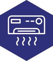 Air Conditioner Vector Icon Design