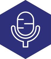 Microphone Vector Icon Design