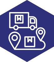 Logistics Delivery Vector Icon Design