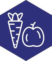 Healthy Food Vector Icon Design