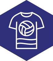 Sports Shirt Vector Icon Design