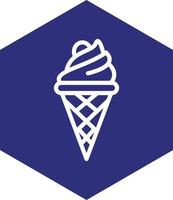 Icecream Vector Icon Design