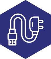 Adapter Vector Icon Design