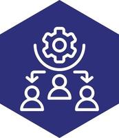 Delegate Vector Icon Design