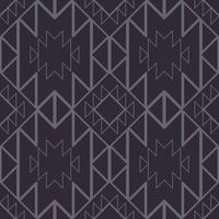 Aztec Navajo black and white pattern. Southwest Navajo black and white color geometric outline seamless pattern. Ethnic geometric pattern use for fabric, home decoration elements. vector