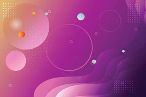 Modern futuristic fantasy background, Gradient abstract purple background vector