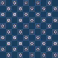 Dark blue with a colorful checkboard abstract pattern vector