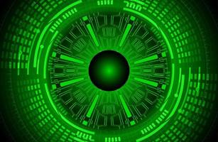 Modern Cybersecurity Eye on Technology Background vector
