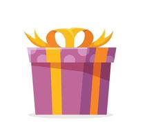 gift boxes with a bow vector illustration