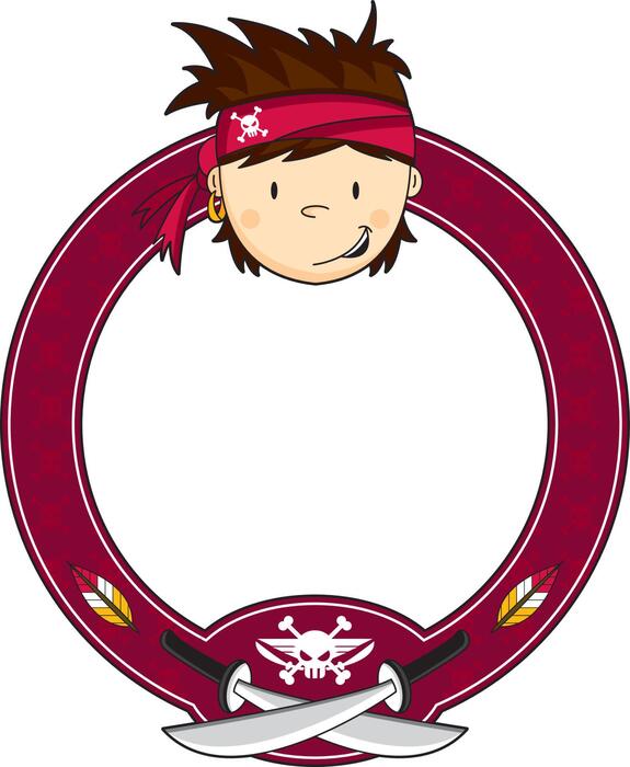 Pirate Border Vector Art, Icons, and Graphics for Free Download