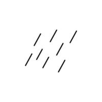 lluvia vector icono ilustración