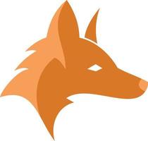 el zorro logo diseño vector