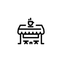 coffee shop icon vector