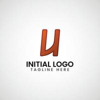 logo de tu inicial degradado vistoso icono diseño vector