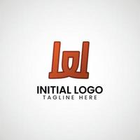 Logo of W initial gradient colorful icon design vector