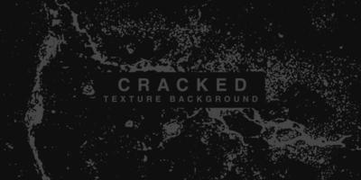 cracked texture black background vector design template. ink art brush damaged vector design texture background.