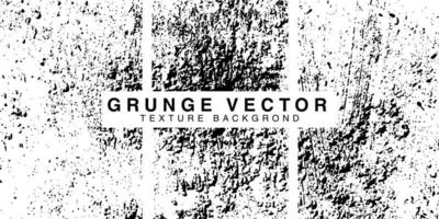 set abstract grunge vector texture background. bundle set surface texture black and white vector design background illustration.