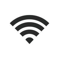 Wifi señal icono vector diseño ilustración