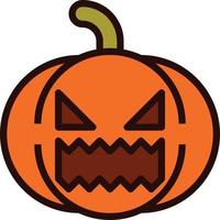 Emoji Pumpkin Halloween vector