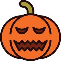 Emojo Pumpkin Halloween vector