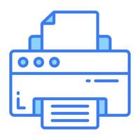 Trend vector design of printer, easy to use and download