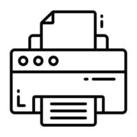 Trend vector design of printer, easy to use and download