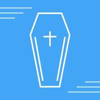 Coffin Vector Icon