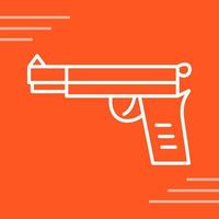 Pistol Vector Icon