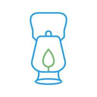 Oil Lamp Vector Icon