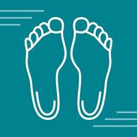 Feet Vector Icon