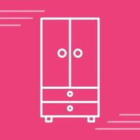 Cupboard Vector Icon