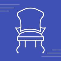 Comfortable Chair Vector Icon