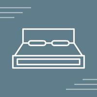 Double Bed Vector Icon