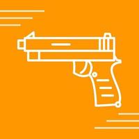 Pistol Vector Icon