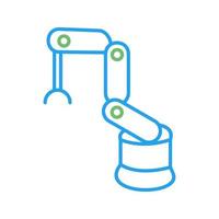 Industrial Robot Vector Icon