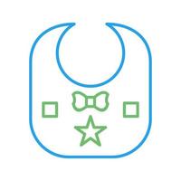 Baby Bib Vector Icon