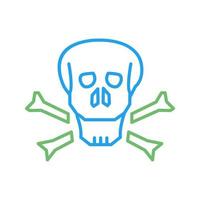 Pirate Skull Vector Icon