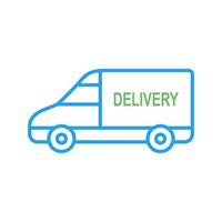 Delivery Car Vector Icon