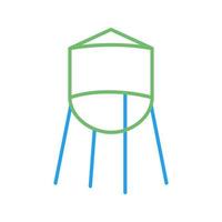 Water Tower Vector Icon