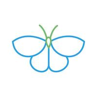 icono de vector de mariposa