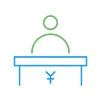 Cashier Vector Icon