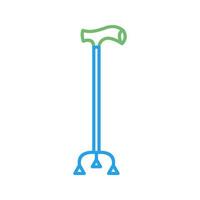 Walking Stick Vector Icon