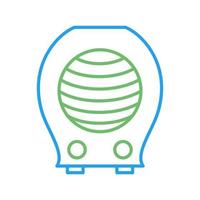 Fan Heater Vector Icon