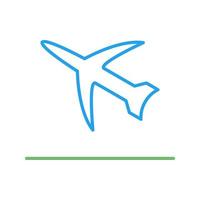 Flight Takeoff Vector Icon