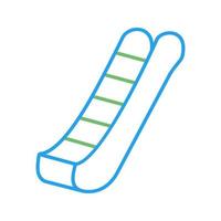 icono de vector de escalera mecánica