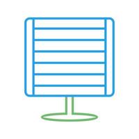 Infrared Heater Vector Icon