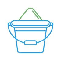 Sand Bucket Vector Icon