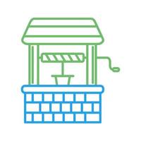 Water Well Vector Icon